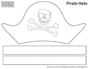 Pirate Hat Cut-Out Activity PDF - Pasadena Playhouse